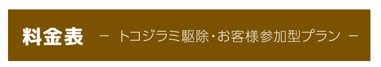 料金表